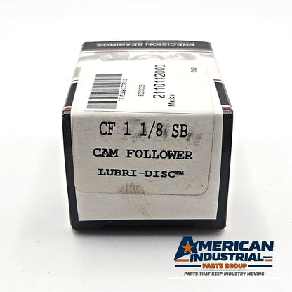 McGill CF 1 1/8 SB 2110112000 CAMROL sealed stud-type cam follower 1-1/8 inch roller for industrial machinery and MRO replacement