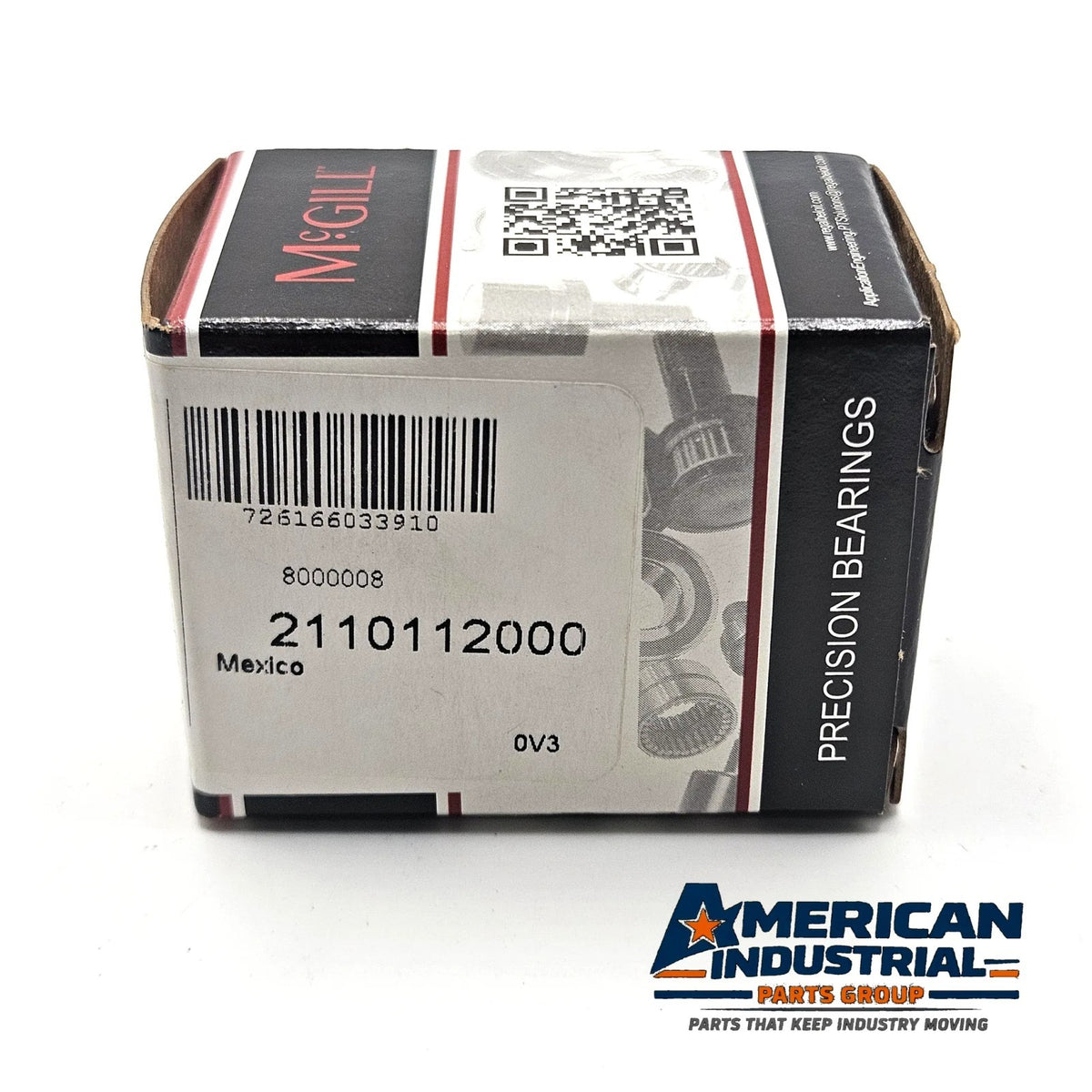 McGill CF 1 1/8 SB 2110112000 CAMROL sealed stud-type cam follower 1-1/8 inch roller for industrial machinery and MRO replacement