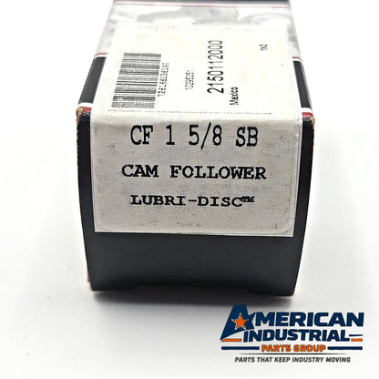 McGill CF 1 5/8 SB 2150112000 CAMROL sealed stud-type cam follower 1-5/8 inch roller for industrial machinery and MRO replacement