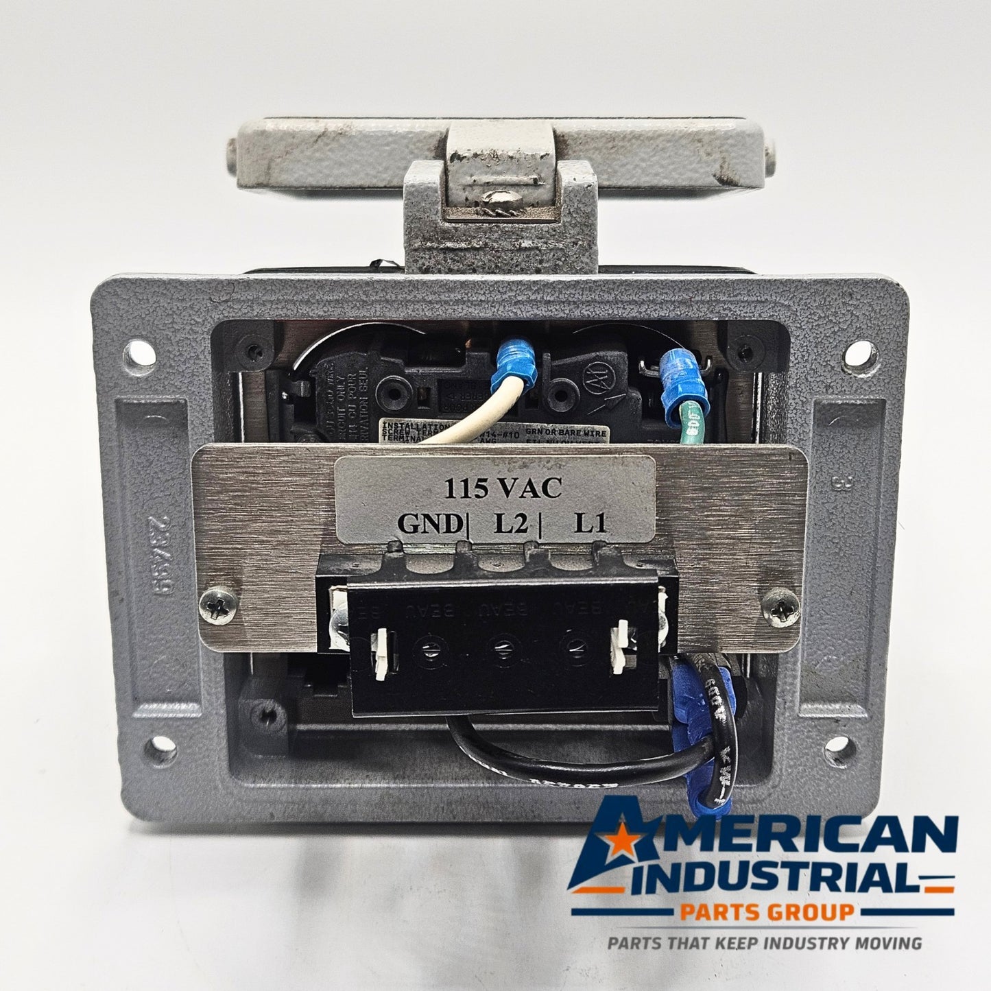 Mencom DP-DB9-RJ45-R-32 panel interface connector with DB9 and RJ45 programming port for industrial control panels and automation systems