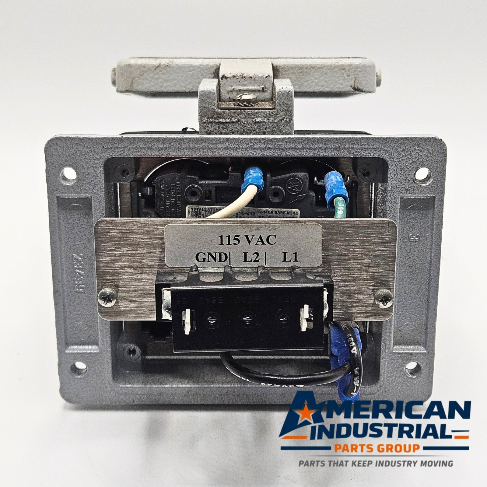 Mencom DP-DB9-RJ45-R-32 panel interface connector with DB9 and RJ45 programming port for industrial control panels and automation systems