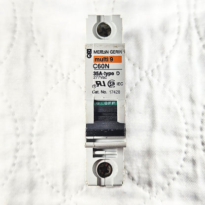 Merlin Gerin Multi 9 C60N circuit breaker for industrial automation and MRO electrical panel applications. American Industrial Parts Group.