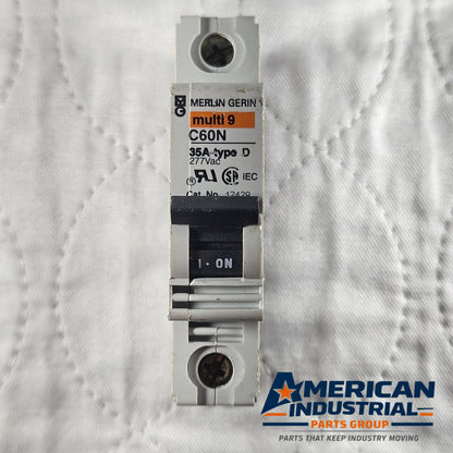 Merlin Gerin Multi 9 C60N circuit breaker for industrial automation and MRO electrical panel applications. American Industrial Parts Group.