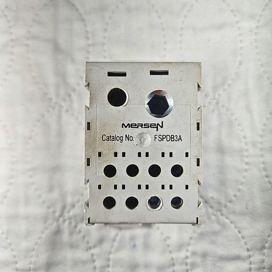 Mersen FSPDB3A power distribution block for industrial automation and MRO applications. American Industrial Parts Group.