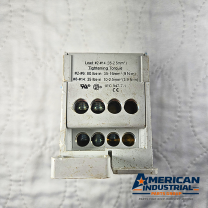 Mersen FSPDB3A power distribution block for industrial automation and MRO applications. American Industrial Parts Group.