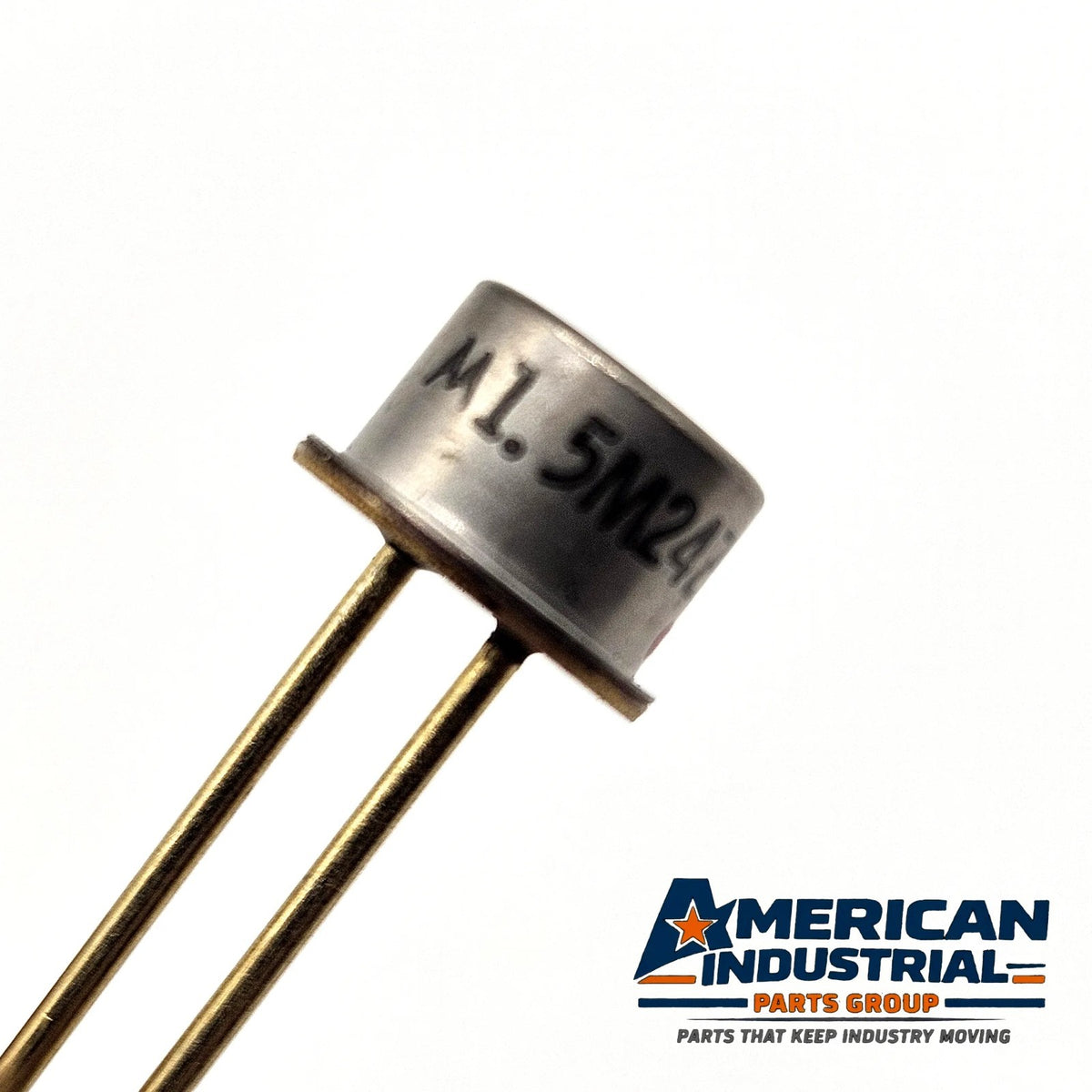 Motorola 1N3798 24V 5W Zener diode metal axial can ECG-5137A for voltage regulation and electronic repair from American Industrial Parts Group