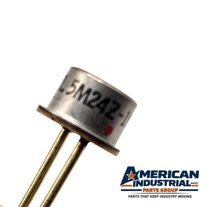 Lot of 10 Motorola 1N3798 24V 5W Zener diodes metal axial can ECG-5137A for voltage regulation and electronic repair from American Industrial Parts Group