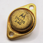 Motorola 2N255 germanium PNP power transistor gold TO-3 for vintage car radio and amplifier repair from American Industrial Parts Group