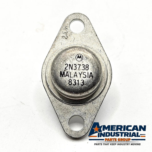 Motorola 2N3738 NPN silicon power transistor TO-66 225V vintage new old stock for audio amplifier repair