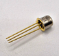 Motorola 2N4393 N-channel JFET switch TO-18 metal can gold leads for analog switching repair from American Industrial Parts Group