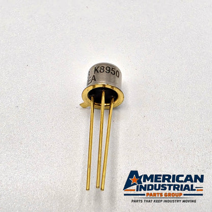 Motorola 2N4393 N-channel JFET switch TO-18 metal can gold leads for analog switching repair from American Industrial Parts Group