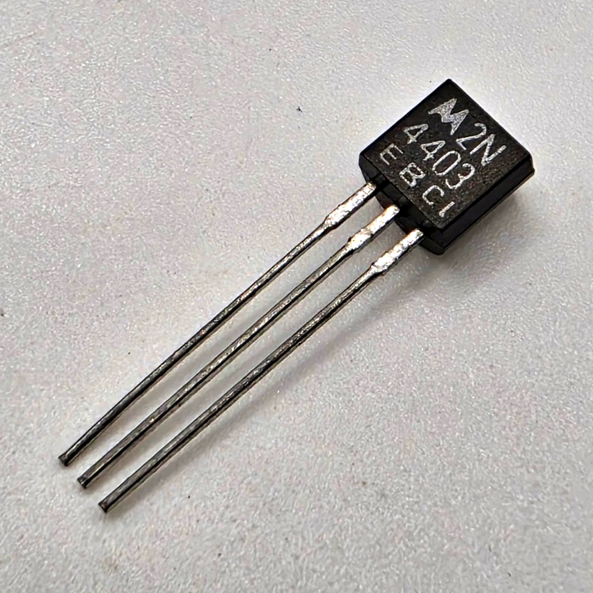 Motorola 2N4403 PNP general purpose transistor TO-92 40V 600mA for electronic repair from American Industrial Parts Group