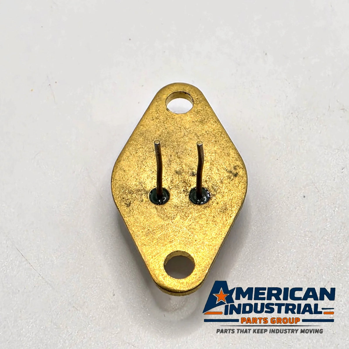 Motorola 2N5344 PNP power transistor 250V 1A TO-66 gold flange for amplifier and switching repair from American Industrial Parts Group