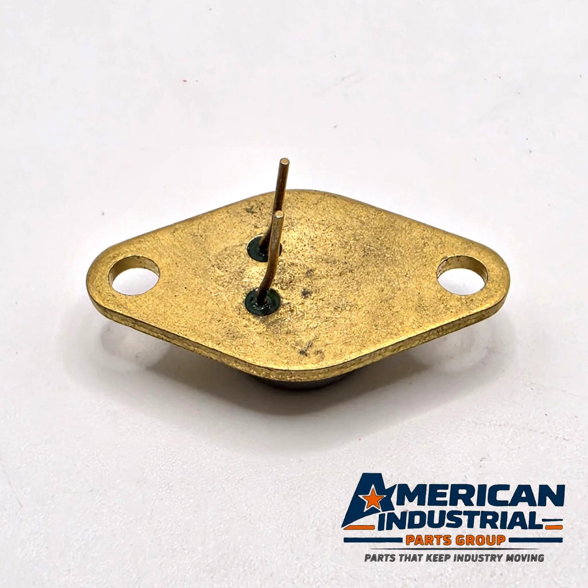 Motorola 2N5344 PNP power transistor 250V 1A TO-66 gold flange for amplifier and switching repair from American Industrial Parts Group