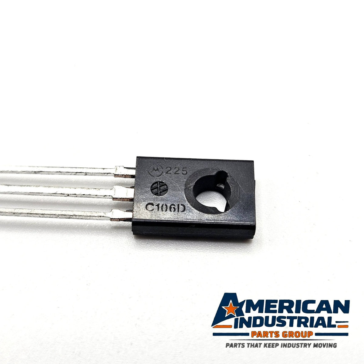 Lot of 3 Motorola C106D sensitive gate SCRs 4A 400V TO-225AA for control circuit repair from American Industrial Parts Group