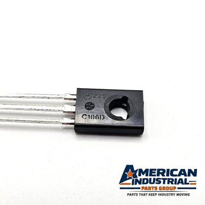 Lot of 3 Motorola C106D sensitive gate SCRs 4A 400V TO-225AA for control circuit repair from American Industrial Parts Group