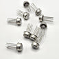 Lot of 10 Motorola MC1741SG 741 operational amplifiers 8-pin metal can for amplifier circuit repair from American Industrial Parts Group