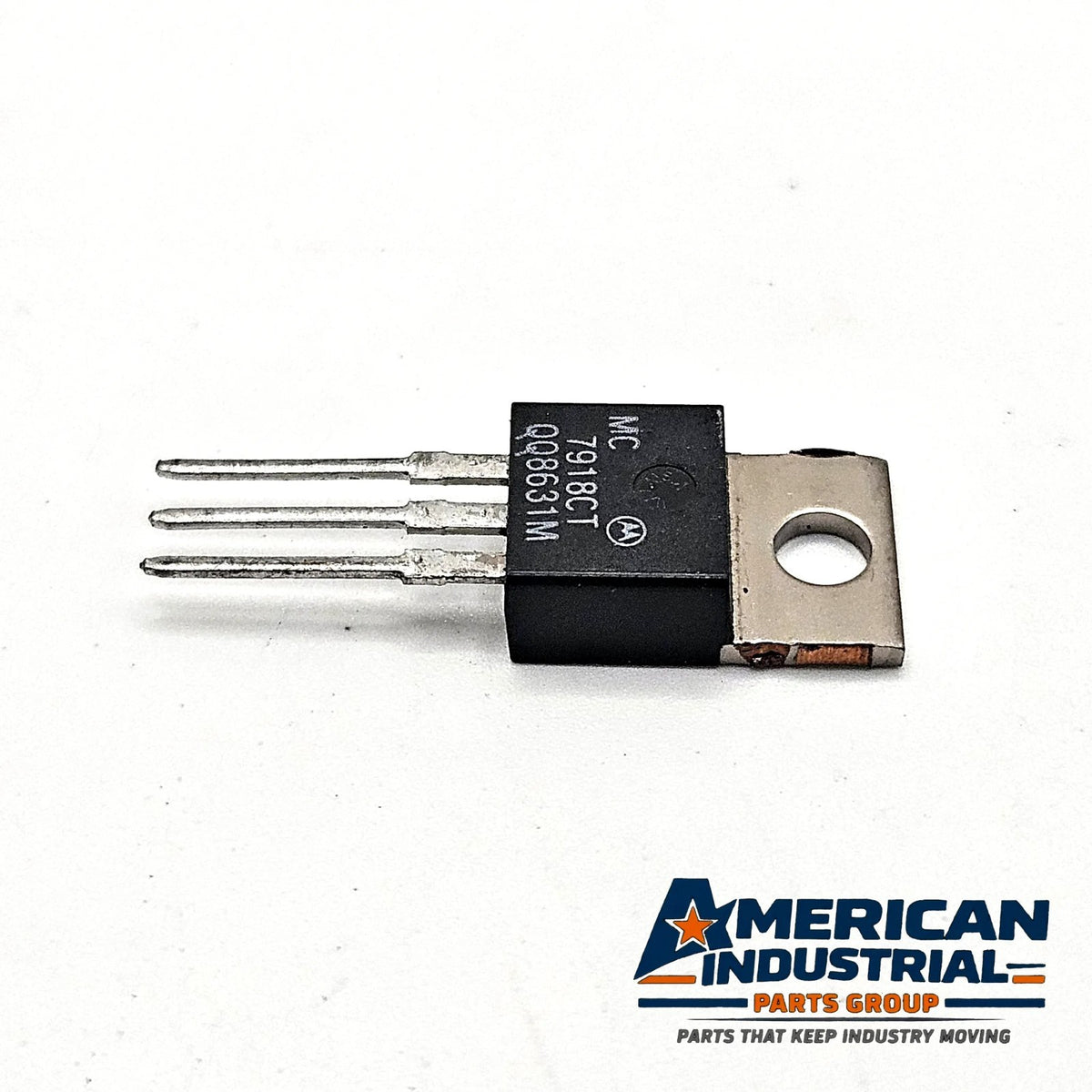 Motorola MC7918CT ECG-959 -18V 1A negative voltage regulator lot of 10 TO-220 for power supply repair from American Industrial Parts Group