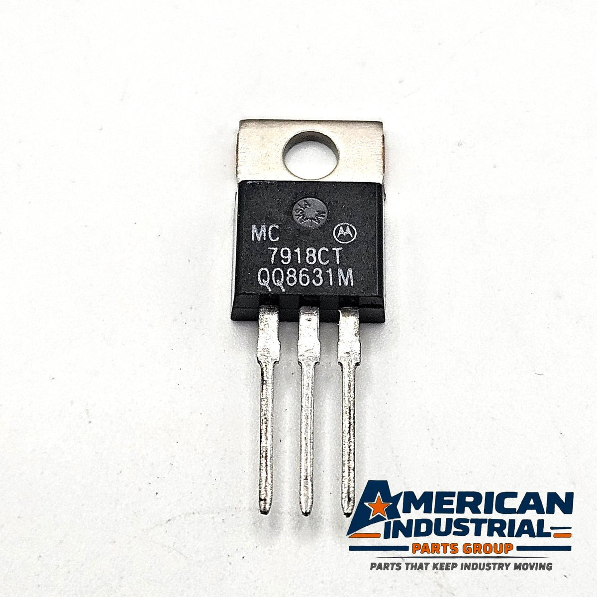 Motorola MC7918CT ECG-959 -18V 1A negative voltage regulator lot of 10 TO-220 for power supply repair from American Industrial Parts Group