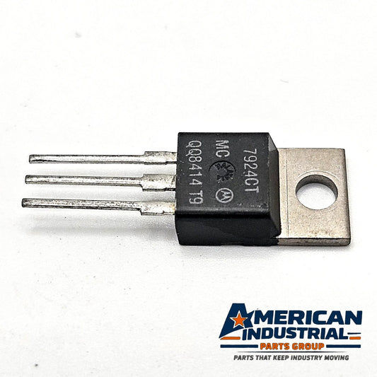 Motorola MC7924CT ECG-971 -24V 1A negative voltage regulator TO-220 for power supply repair from American Industrial Parts Group