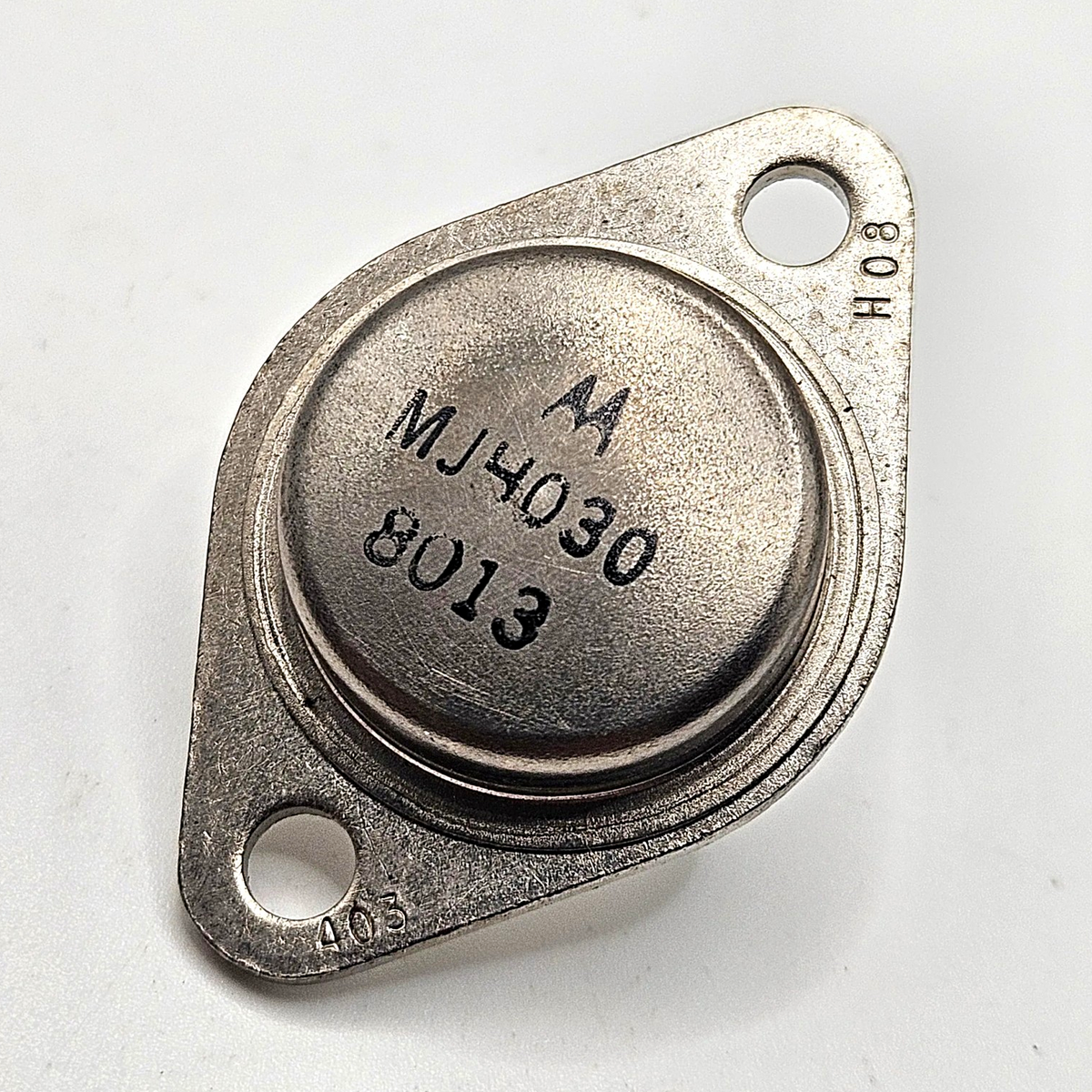 Motorola MJ4030 PNP Darlington power transistor TO-3 60V 16A 150W for audio and power amplifier repair