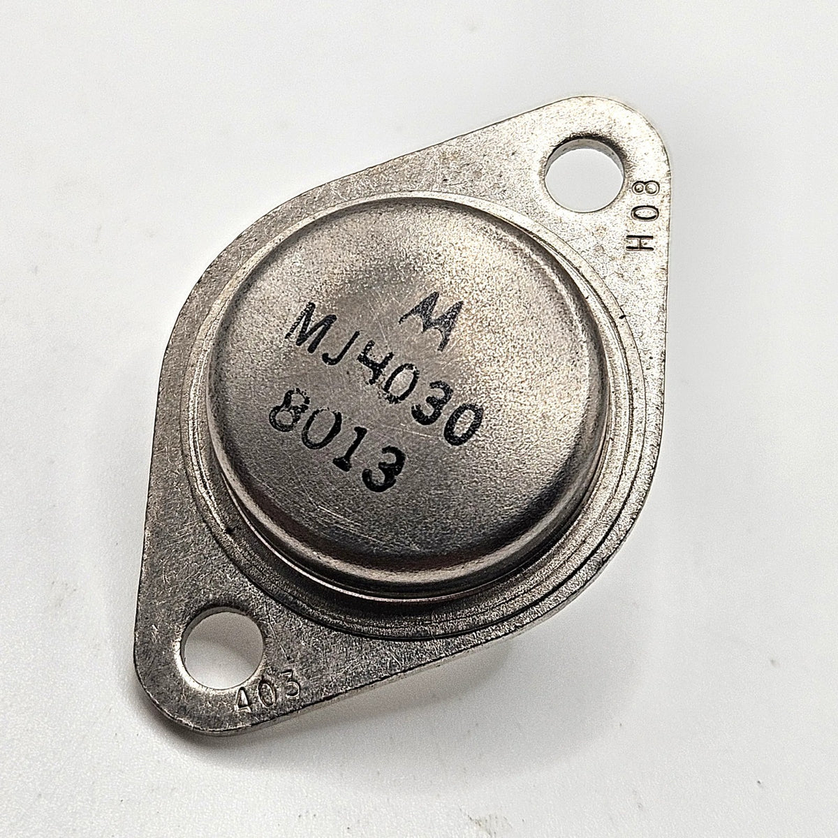 Lot of 10 Motorola MJ4030 PNP Darlington power transistors TO-3 60V 16A 150W for audio and power amplifier repair