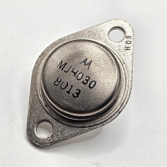Lot of 10 Motorola MJ4030 PNP Darlington power transistors TO-3 60V 16A 150W for audio and power amplifier repair