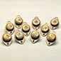 Lot of 10 Motorola MJ4033 NPN Darlington power transistors 60V 16A TO-3 for amplifier and switching repair from American Industrial Parts Group
