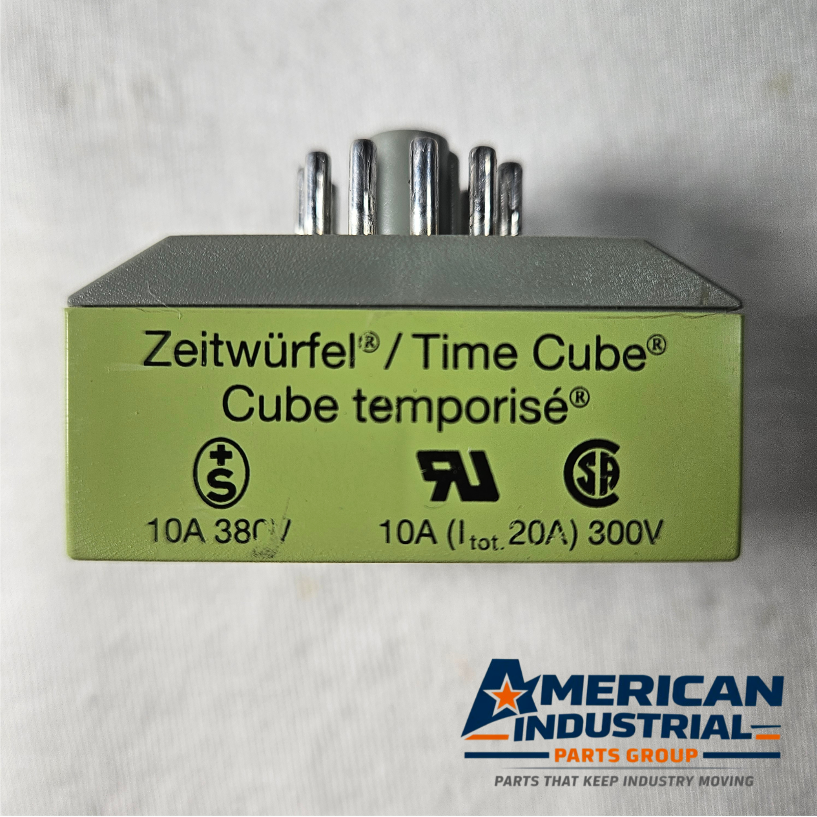 Multicomat CT3-E20/H time delay relay 0.2s-12m 90-265VAC 10A for industrial control panels and automation systems