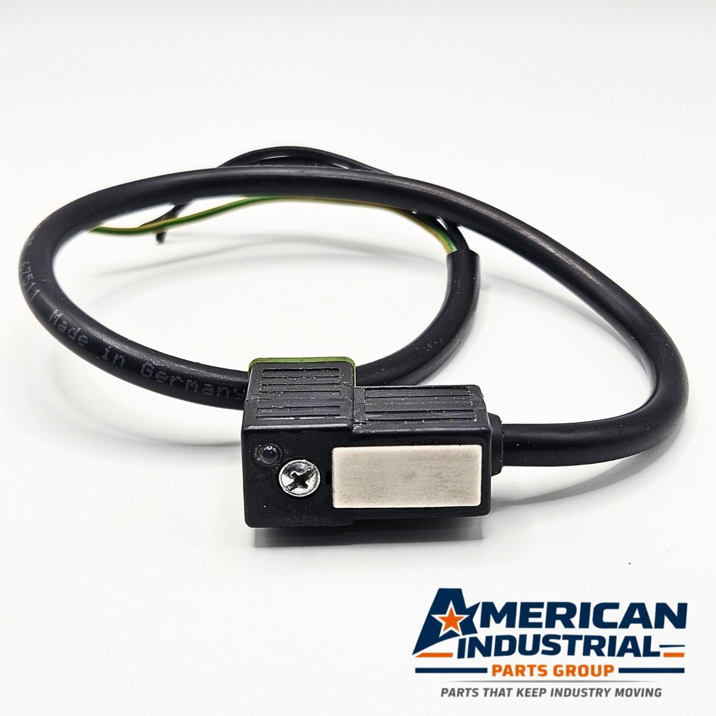 Murr Elektronik 24V AC/DC 4A solenoid valve connector cable for industrial automation systems and pneumatic control