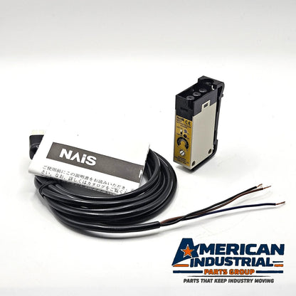 NAiS MQ-FWAR-DC12-24V AN53050 reflective photoelectric sensor NPN 12-24VDC for industrial object detection