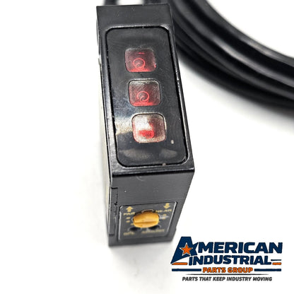 NAiS MQ-W3AR-DC12-24V diffuse reflective photoelectric sensor NPN 12-24VDC for industrial object detection