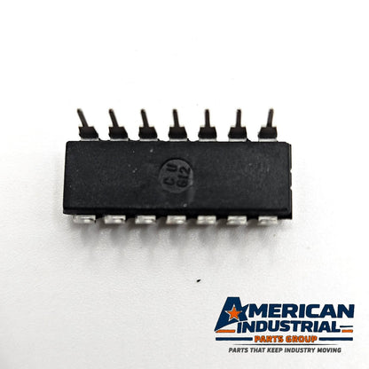 National Semiconductor DM7404N hex inverter TTL DIP-14 vintage new old stock for legacy logic repair