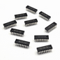 Lot of 10 National Semiconductor DM74LS157N quad 2:1 multiplexers DIP-16 for vintage electronics repair and TTL logic circuits
