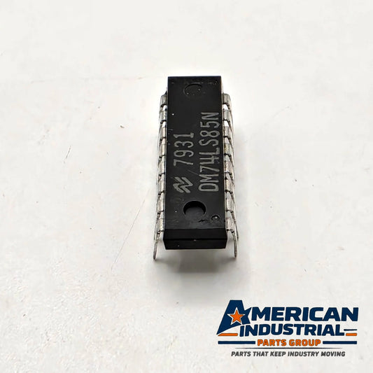 National Semiconductor DM74LS85N 74LS85 4-bit magnitude comparator 16-pin DIP for vintage computer and logic repair from American Industrial Parts Group