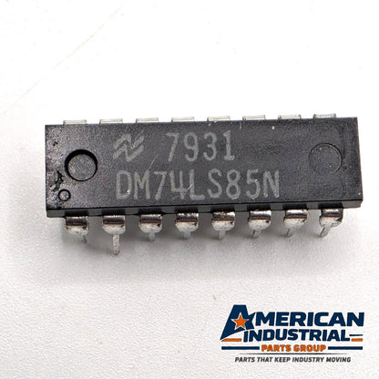 Lot of 10 National Semiconductor DM74LS85N 74LS85 4-bit magnitude comparators 16-pin DIP for vintage computer and logic repair from American Industrial Parts Group