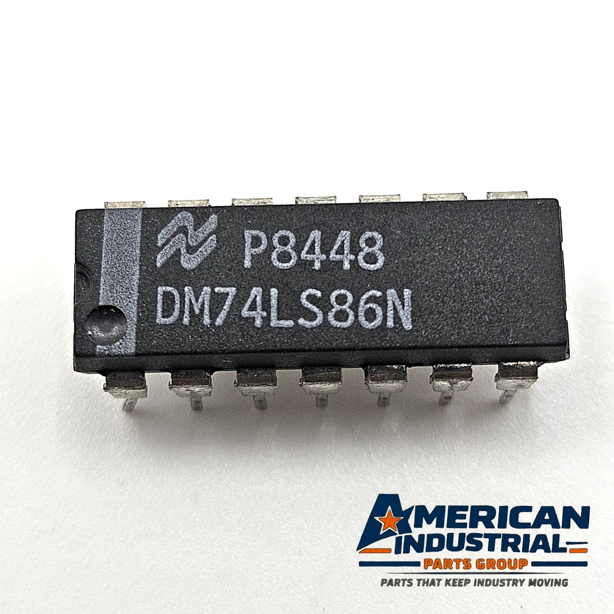 National Semiconductor DM74LS86N quad 2-input XOR gate DIP-14 for vintage electronics repair and TTL logic circuits
