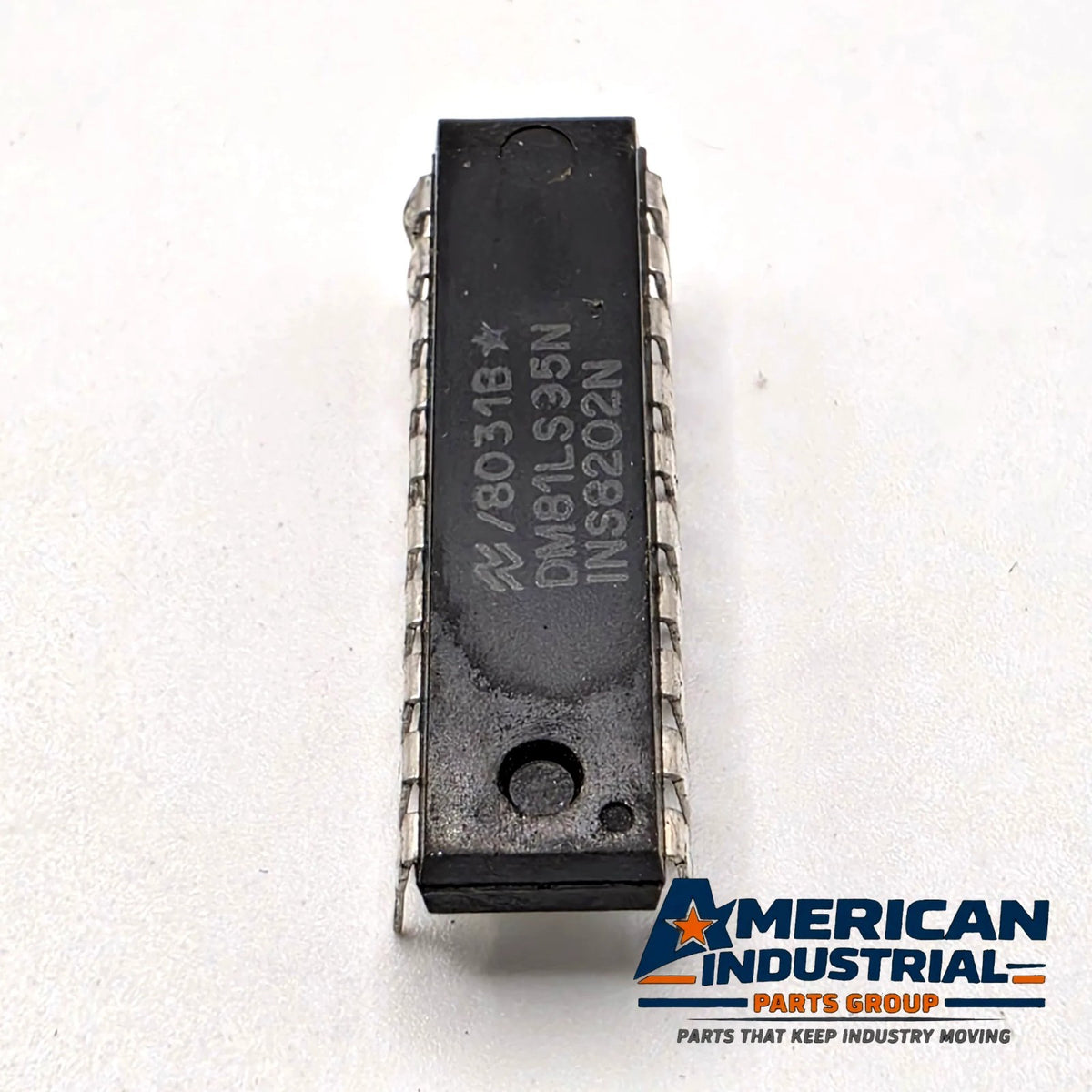 National Semiconductor DM81LS95N INS8202N octal tri-state buffer IC 20-pin DIP 1980 from American Industrial Parts Group