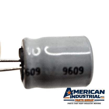 Lot of 10 Nichicon KL series 470uF 16V 85C radial aluminum electrolytic capacitors for power supply, audio, and circuit board repair