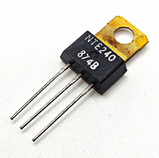NTE Electronics NTE240 PNP silicon high voltage transistor 300V 0.5A TO-202N for video and luminance output stages