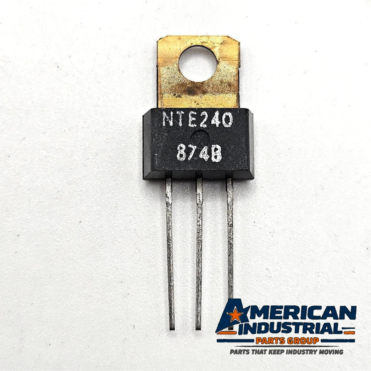 NTE Electronics NTE240 PNP silicon high voltage transistor 300V 0.5A TO-202N for video and luminance output stages