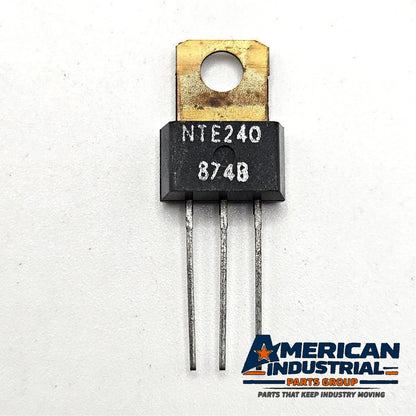NTE Electronics NTE240 PNP silicon high voltage transistor 300V 0.5A TO-202N for video and luminance output stages