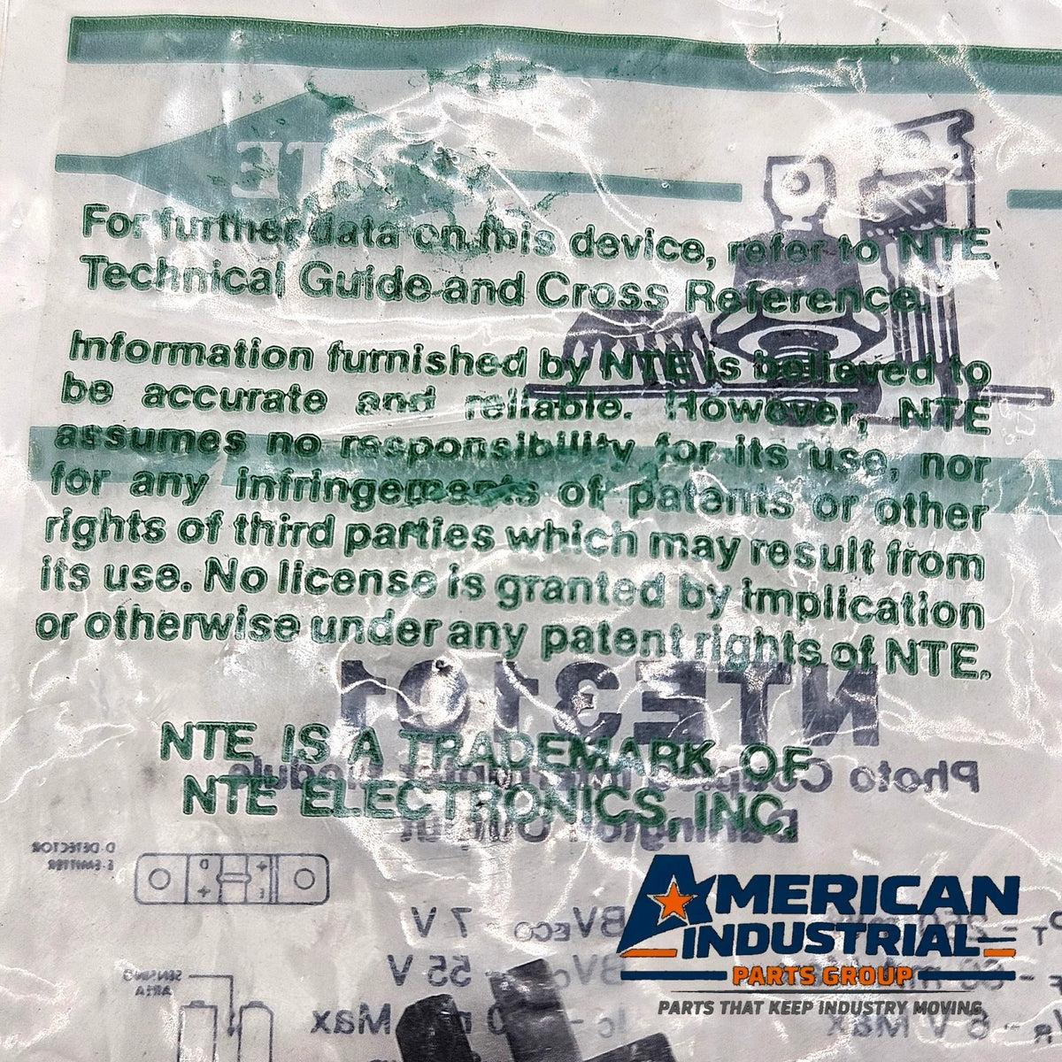 NTE Electronics NTE3101 photo coupled interrupter module NPN Darlington output ECG3101 replacement for sensing and board repair