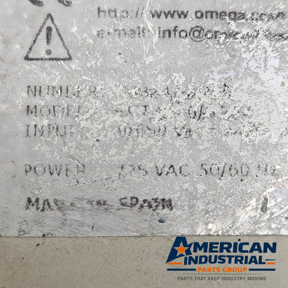 Omega CCT-08 current signal conditioner 115VAC 4-20mA output for industrial automation and process control applications