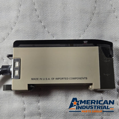 Omron E3X-A11 fiber optic amplifier sensor 10-30VDC for industrial automation and machine sensing applications