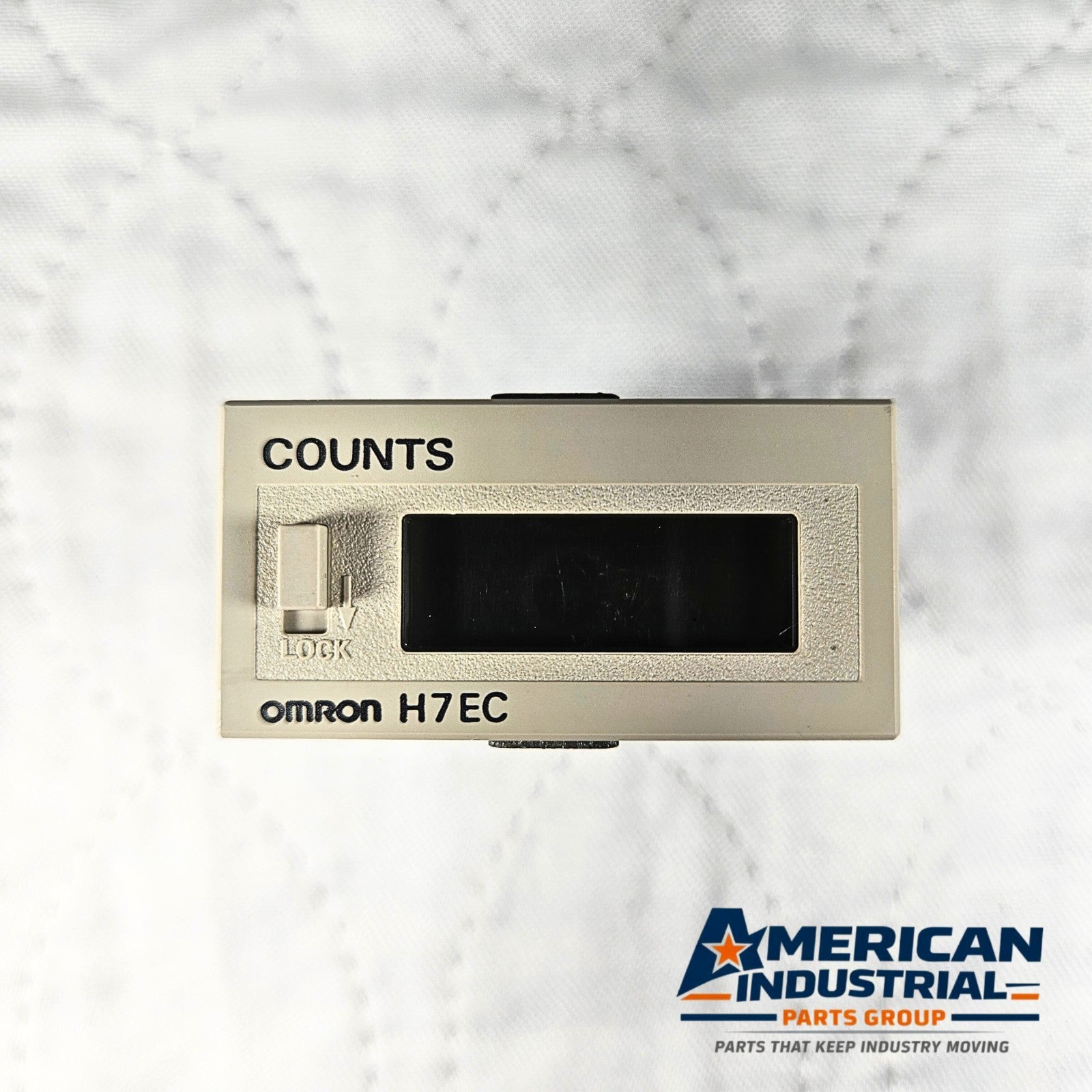 Omron H7EC-BVM digital counter 5-30VDC panel mount LCD for industrial automation systems and control panels