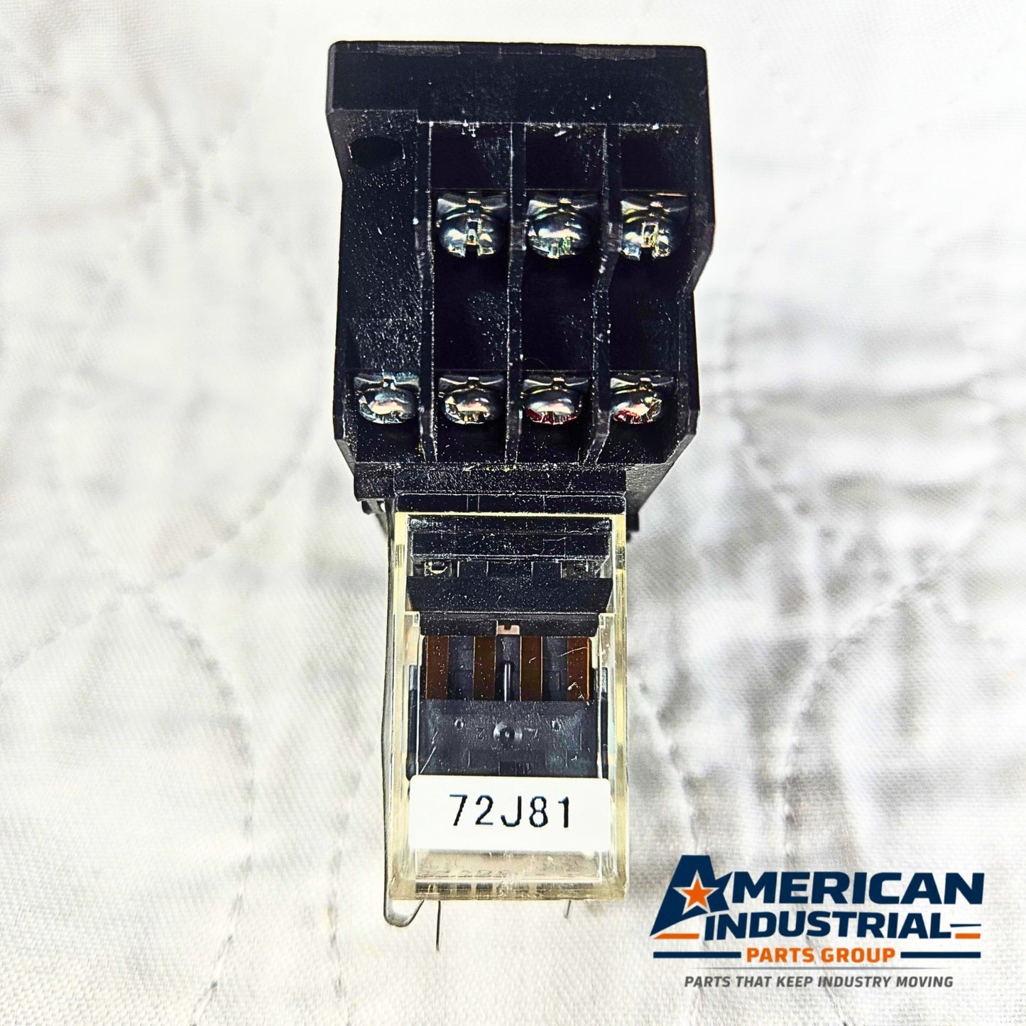Omron PYXC-A1 industrial relay 5A 250VAC/DC with base for industrial control panels and automation systems