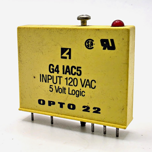 Opto 22 G4IAC5 G4 AC input module 120VAC 5V logic for industrial automation I/O from American Industrial Parts Group