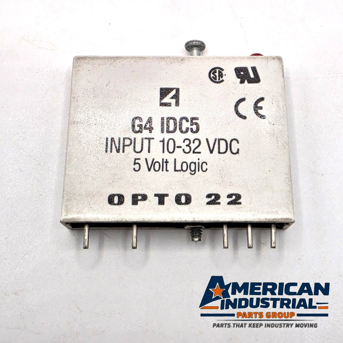 Opto 22 G4IDC5 G4 DC input module 10-32VDC 5V logic for industrial automation I/O from American Industrial Parts Group
