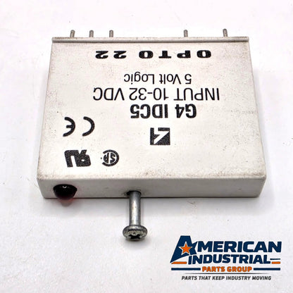 Opto 22 G4IDC5 G4 DC input module 10-32VDC 5V logic for industrial automation I/O from American Industrial Parts Group